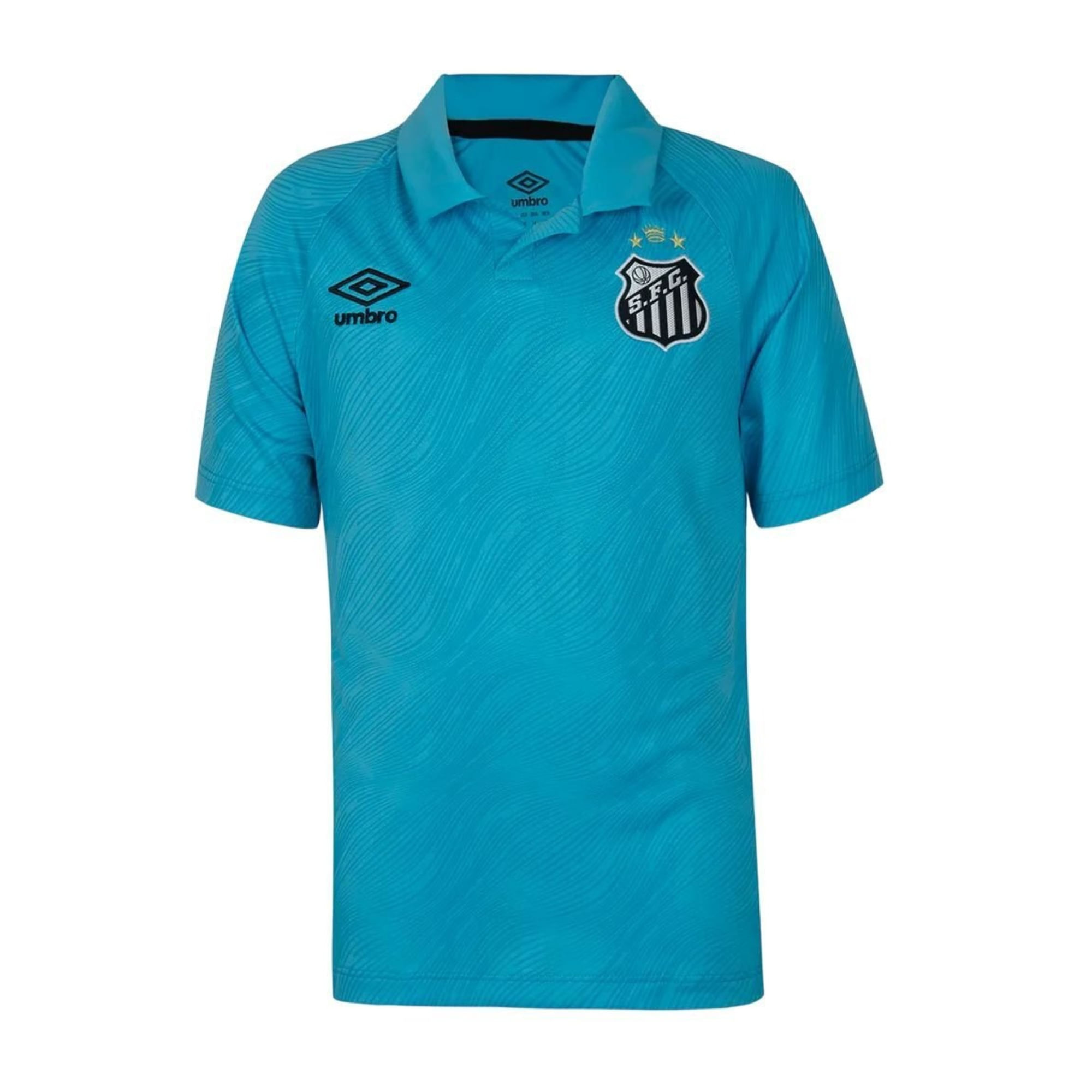 Camisa Santos 25/26 Umbro Edição Especial Neymar Jr. Infantil - Azul