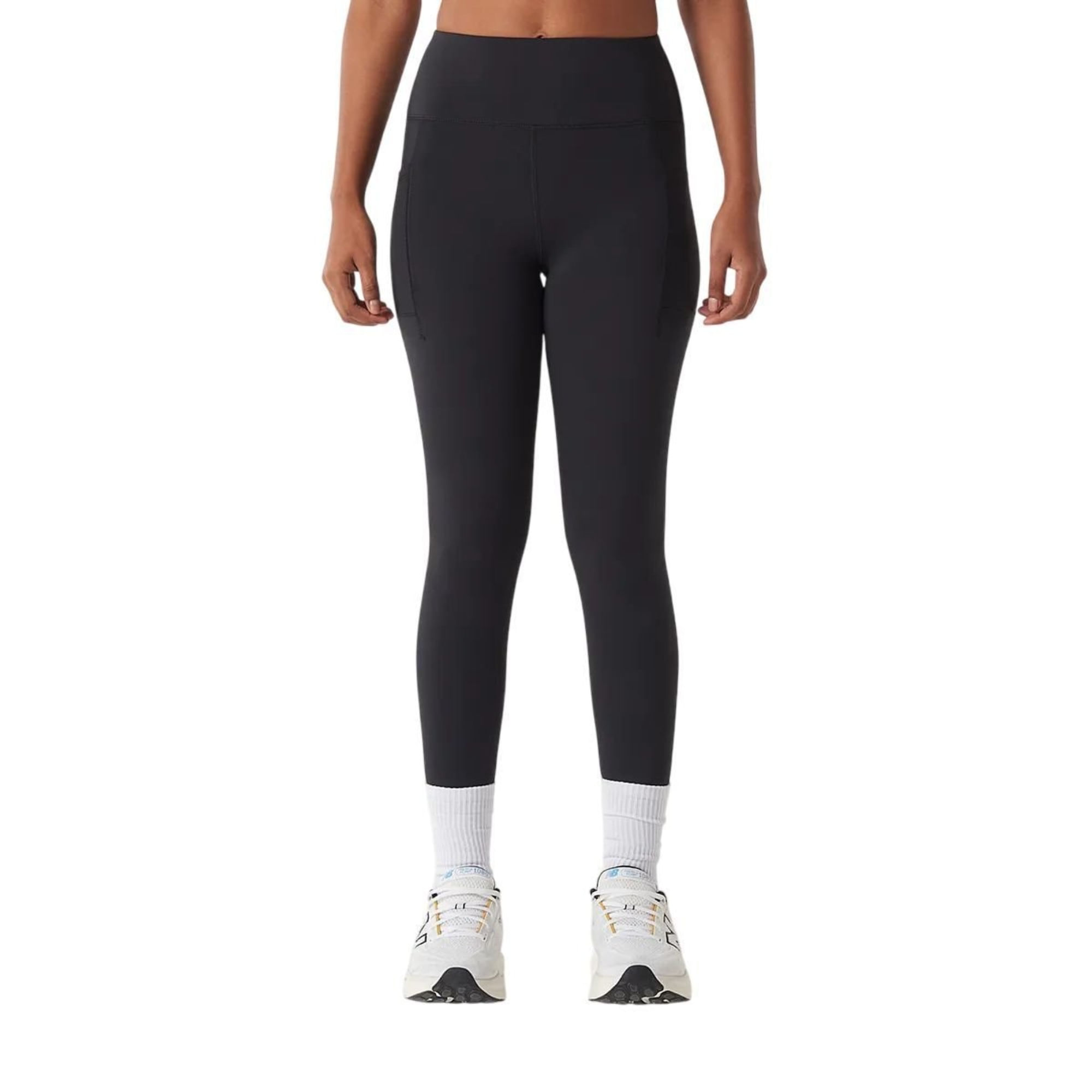 Calça Legging New Balance Pocket Feminina - Preta